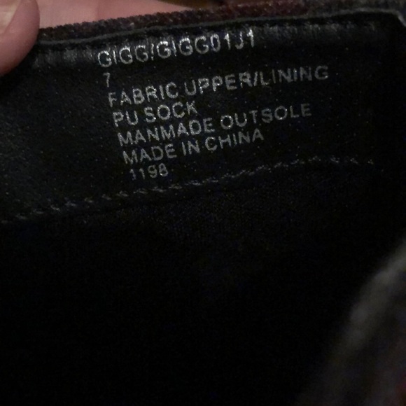 Madden Girl floral Velvet booties - Picture 8 of 8